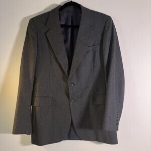Hickey Freeman Blazer Mens 40? Wool Boardroom Collection Lion Single Breasted